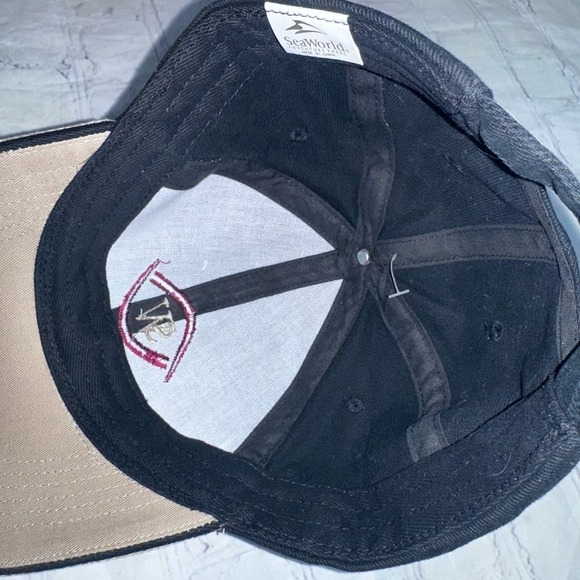 NOS Vintage 1990s SeaWorld Embroidered Trucker Baseball Cap Hat - Picture 8 of 9